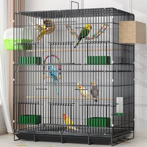 Double Layer Bird Cage: The Perfect Home for Your Feathered Friends