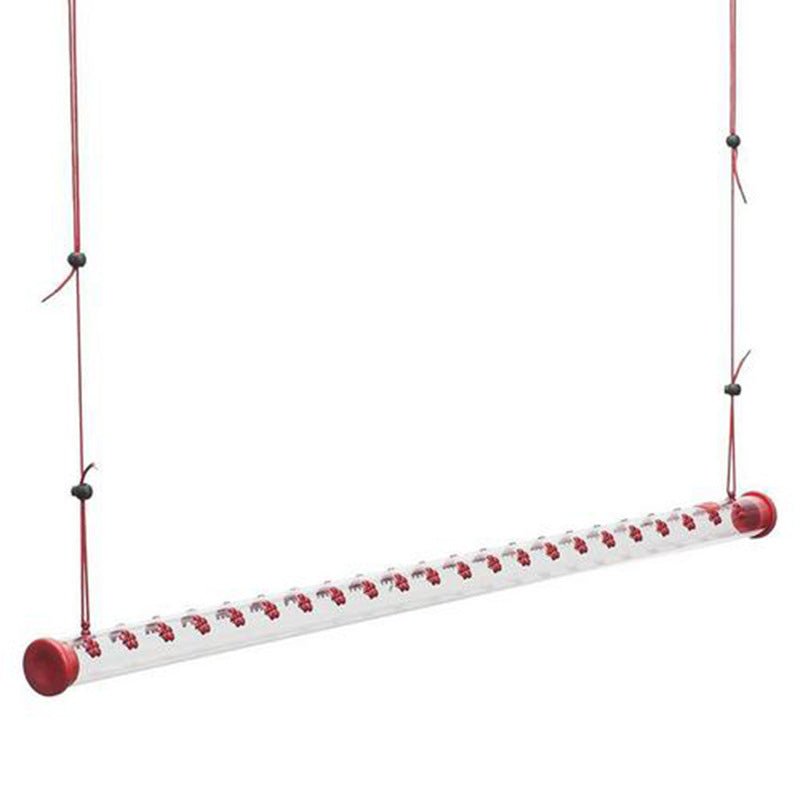 Experience the Joy of Hummingbirds with Our Hanging Red Tube Feeder - Drool Depot