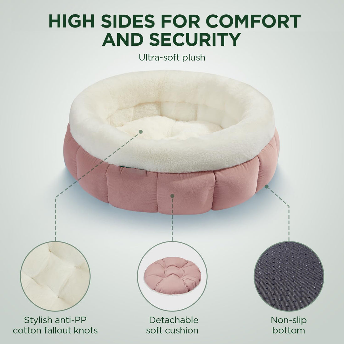 Donut Washable Pet Bed