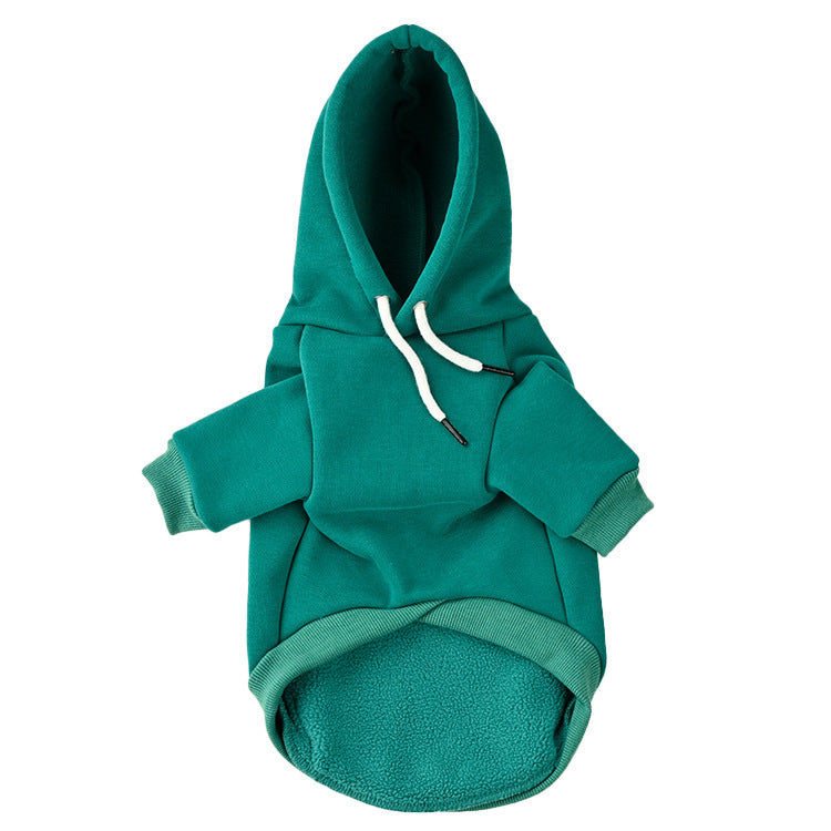 Pet Simple Hooded Sweater