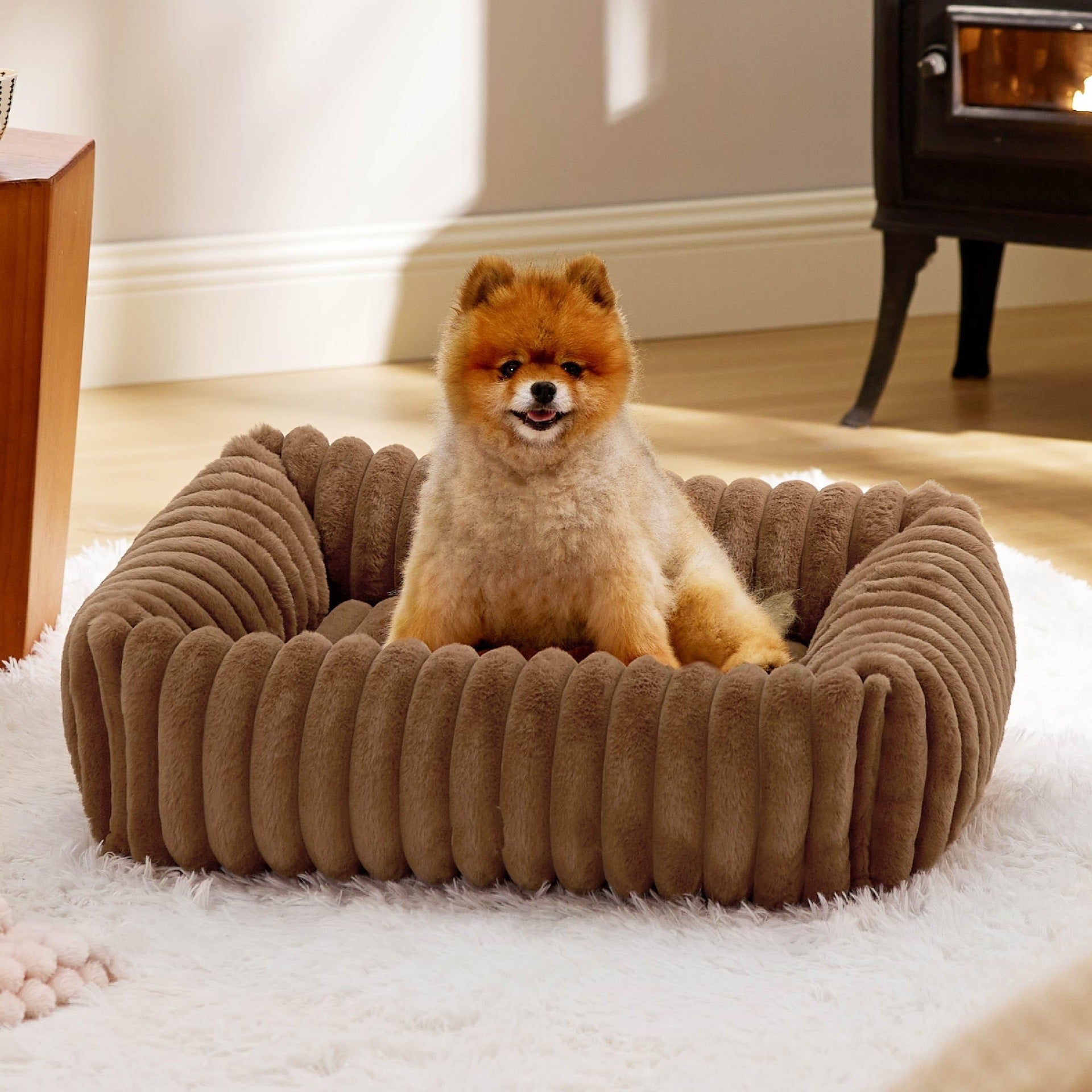 Pet All-season Warm Plush Pet Bed