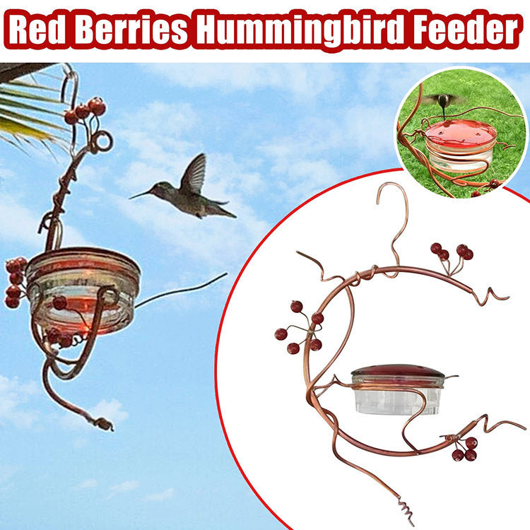 Elegant Hanging Garden Self-Service Water Feeder for Birds