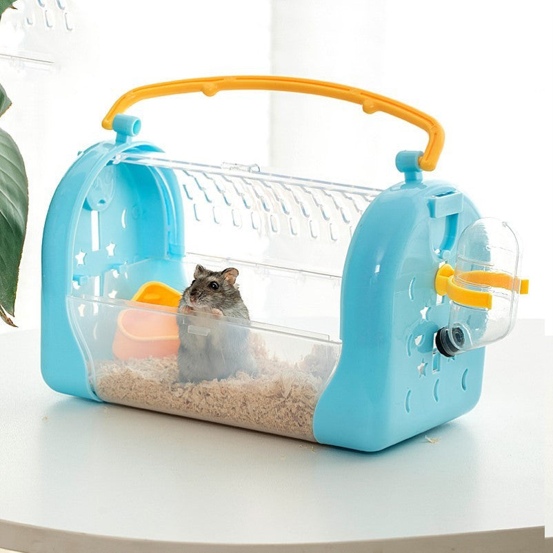 Hamster Portable Transparent Bag
