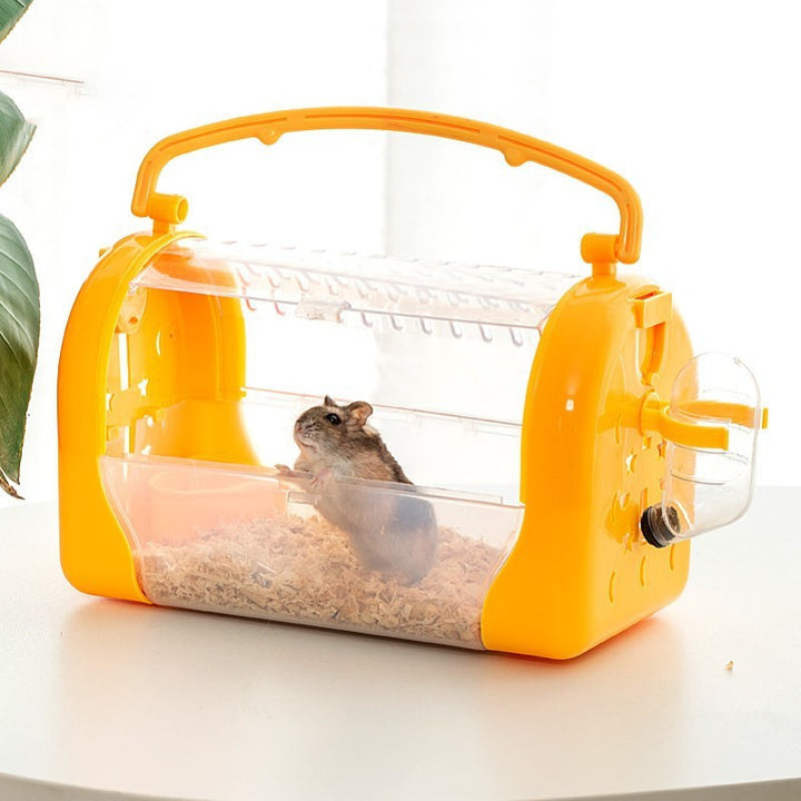 Hamster Portable Transparent Bag