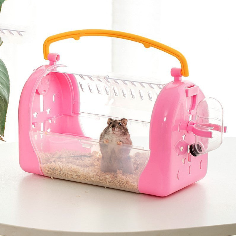 Hamster Portable Transparent Bag