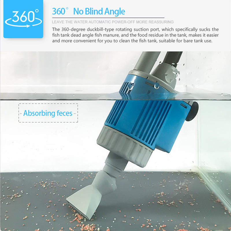 Fish Tank Aquarium Sand Electric Vacuum