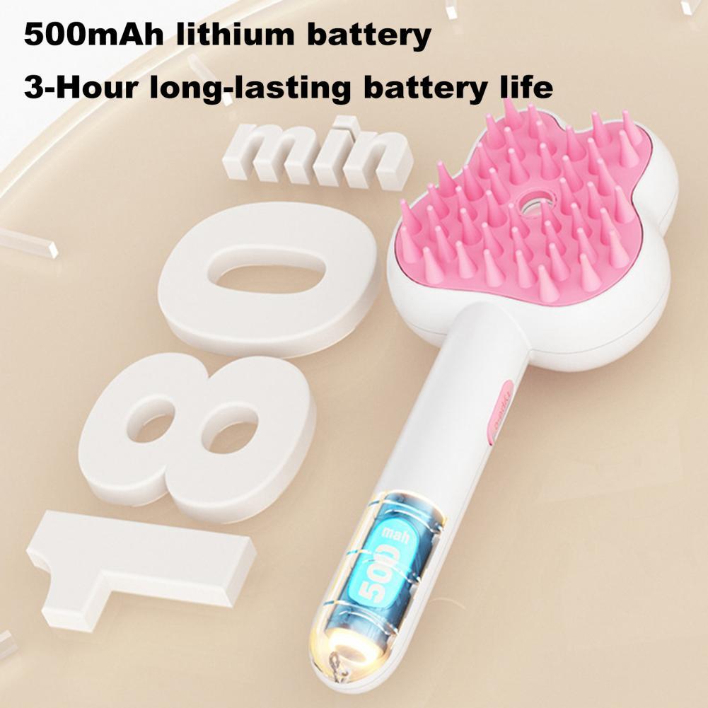 Cat Steam Brush Self-Cleaning Massage Comb