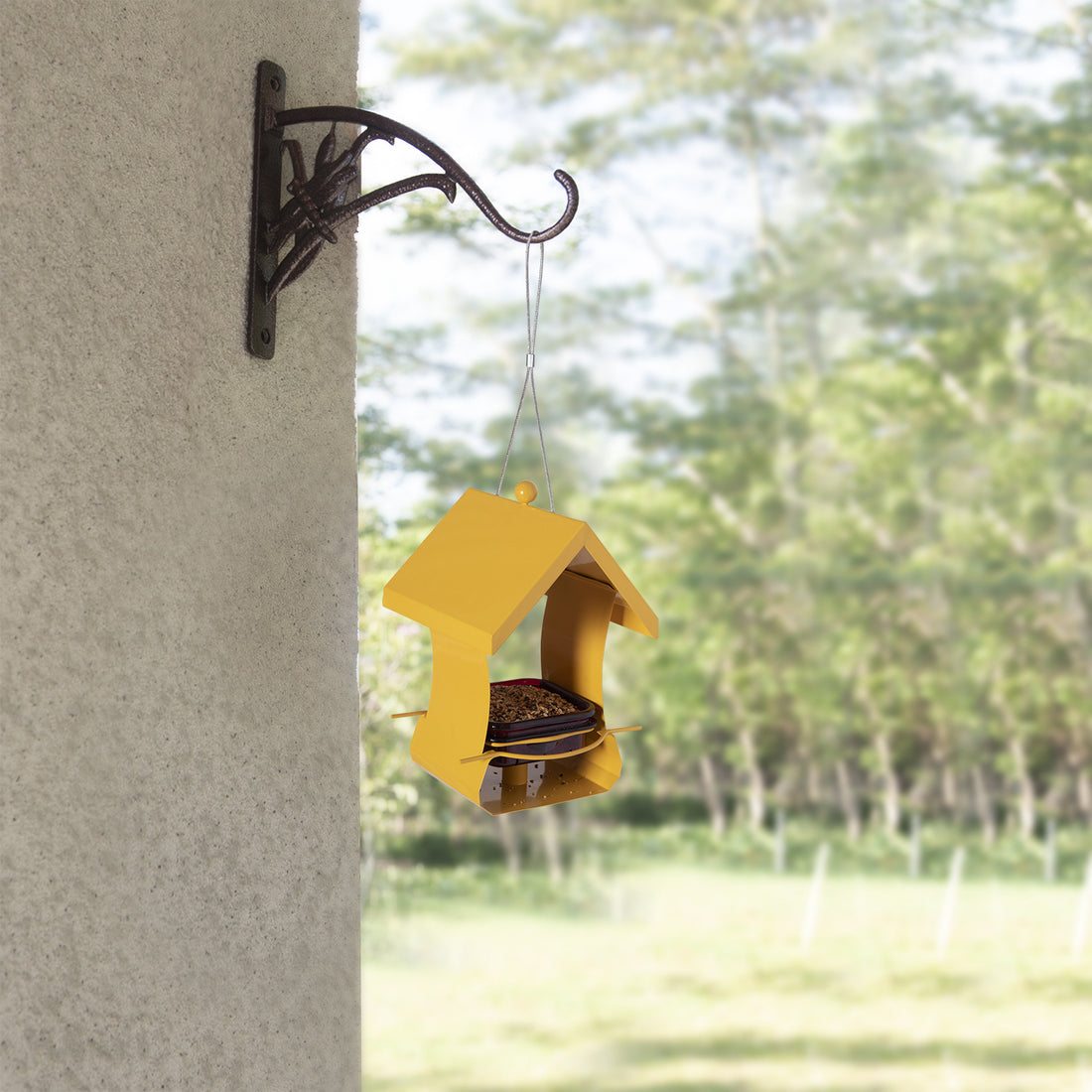 Outdoor Hanging Metal Bird Feeder