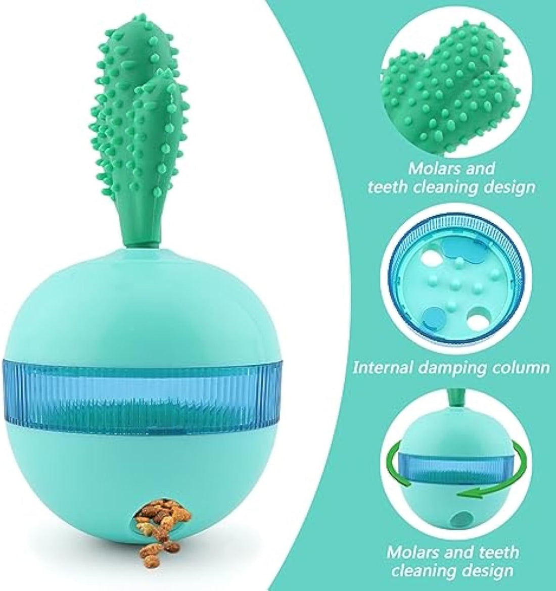 Fun Treat Dispensing Toy for Large Dogs & Cats