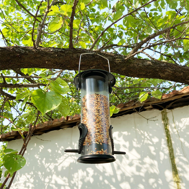 Outdoor Bird Hanging Automatic Feeder