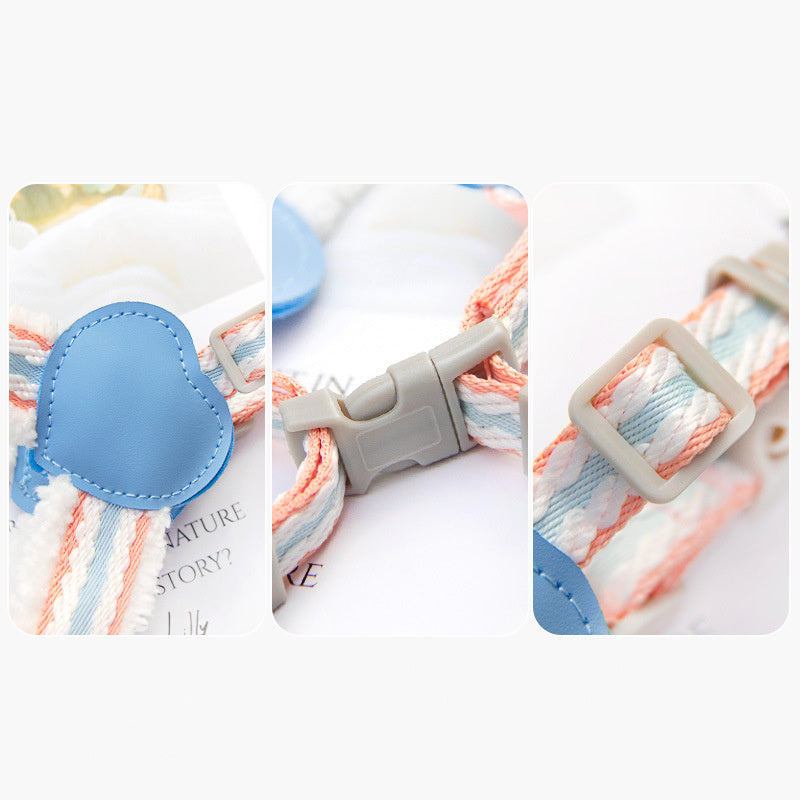 Summer Breathable Corgi Walking Dog Leash