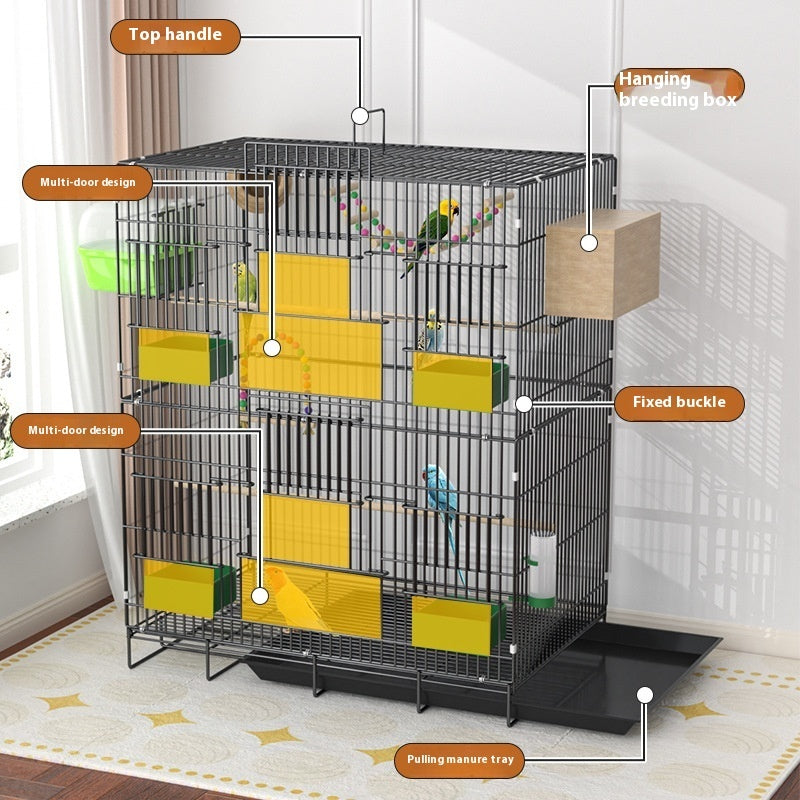 Double Layer Bird Cage