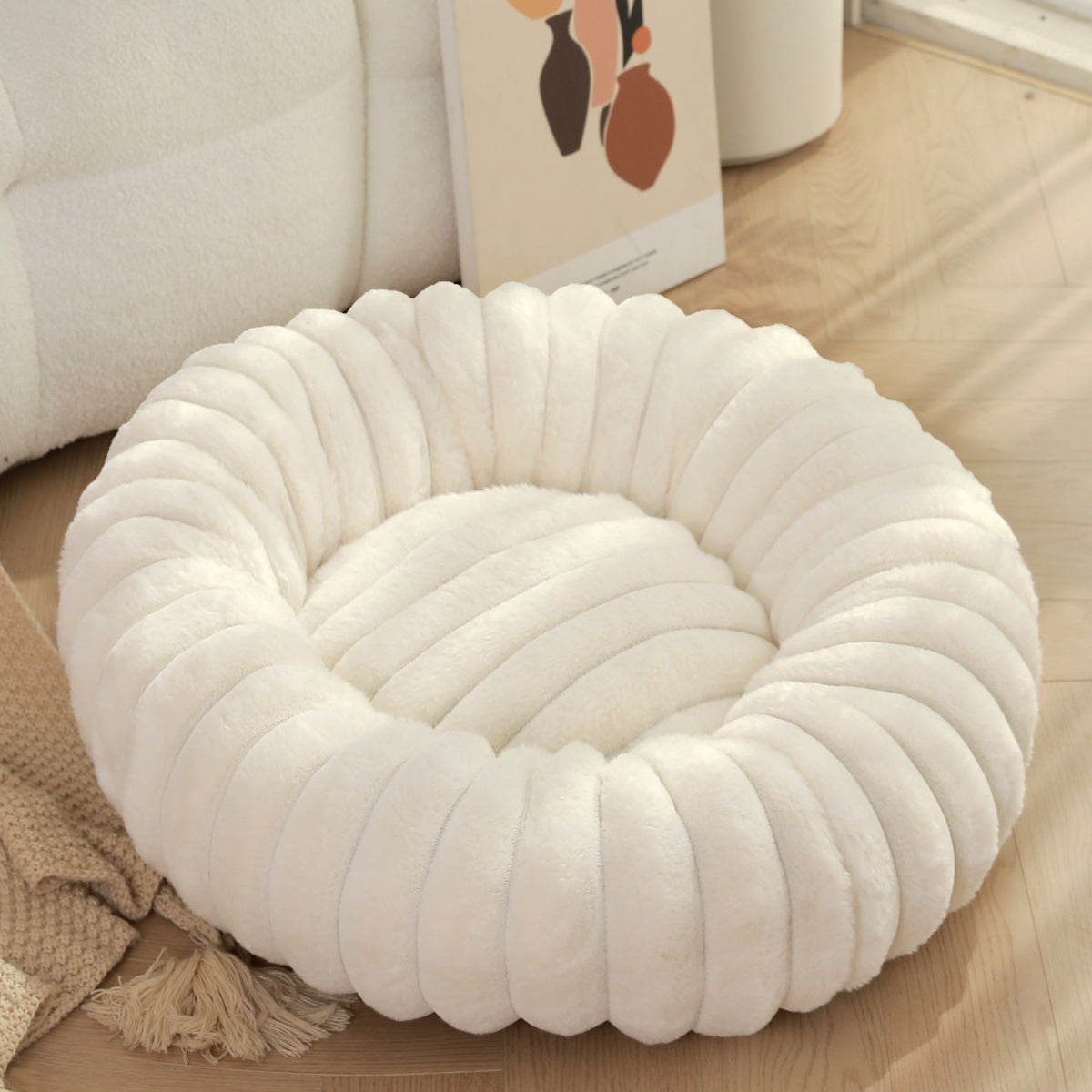 Straight Warm Winter Pet Bed