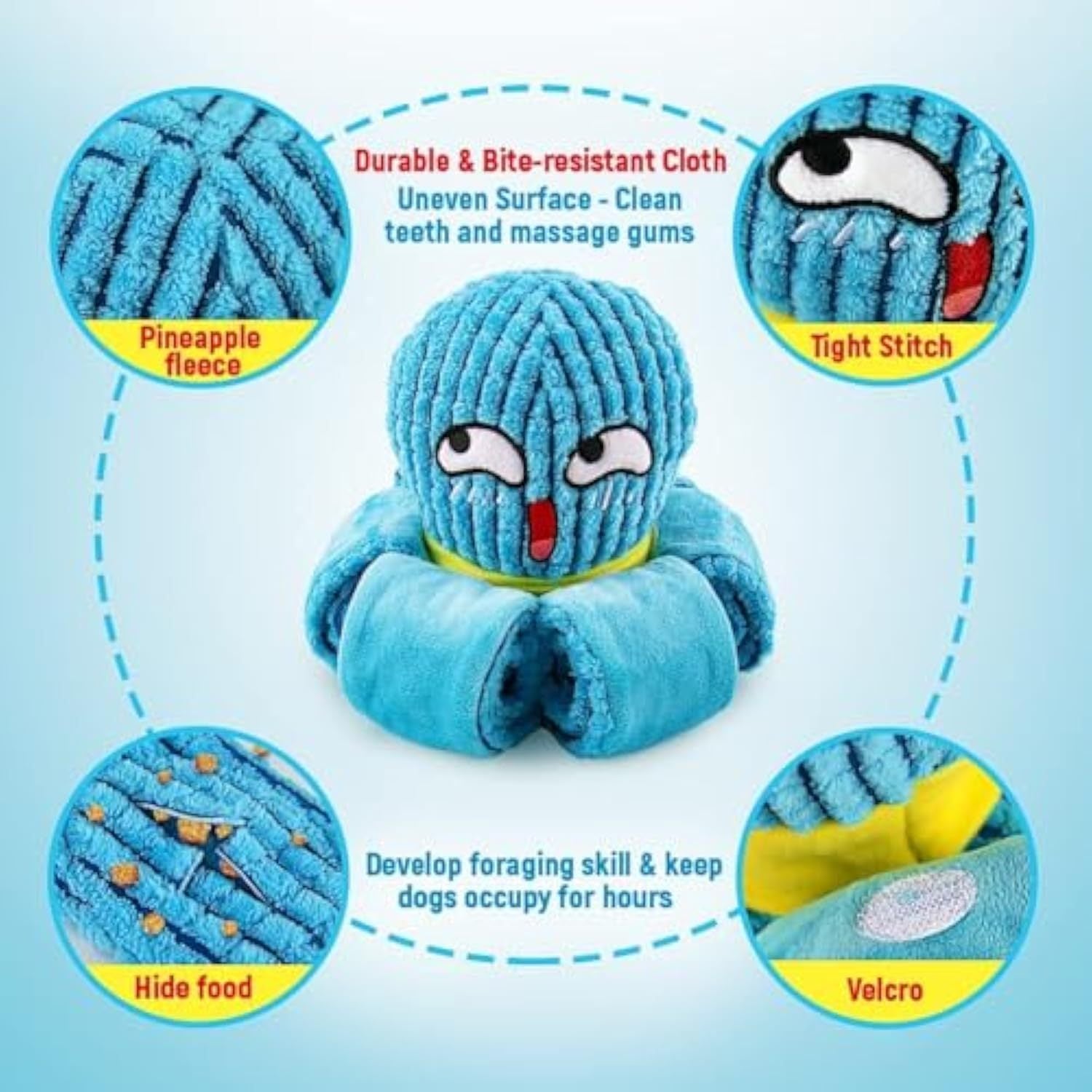 Exciting Plush Puzzle Toys for Large & Medium Dogs