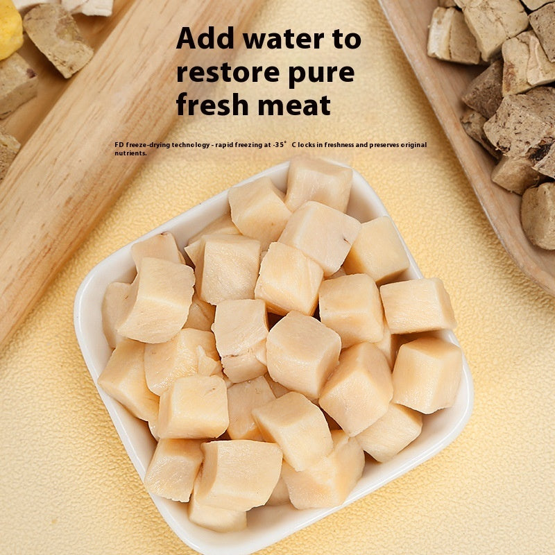 Pet Snacks 500g Chicken Grain Mixed Food Training Interactive Cat Dog Snacks