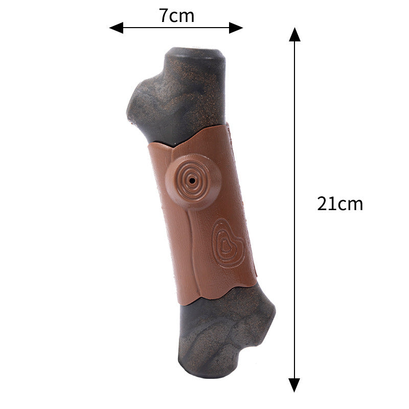 Tough Dog Toys For Aggressive Chewers - durable chew toy designed for medium and large dogs, 21cm x 7cm.
