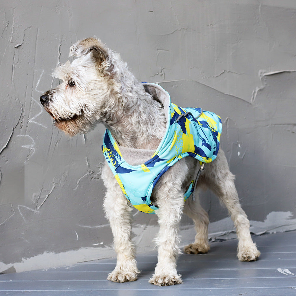 Pet Waterproof Reflective Cotton Clothes Jacket