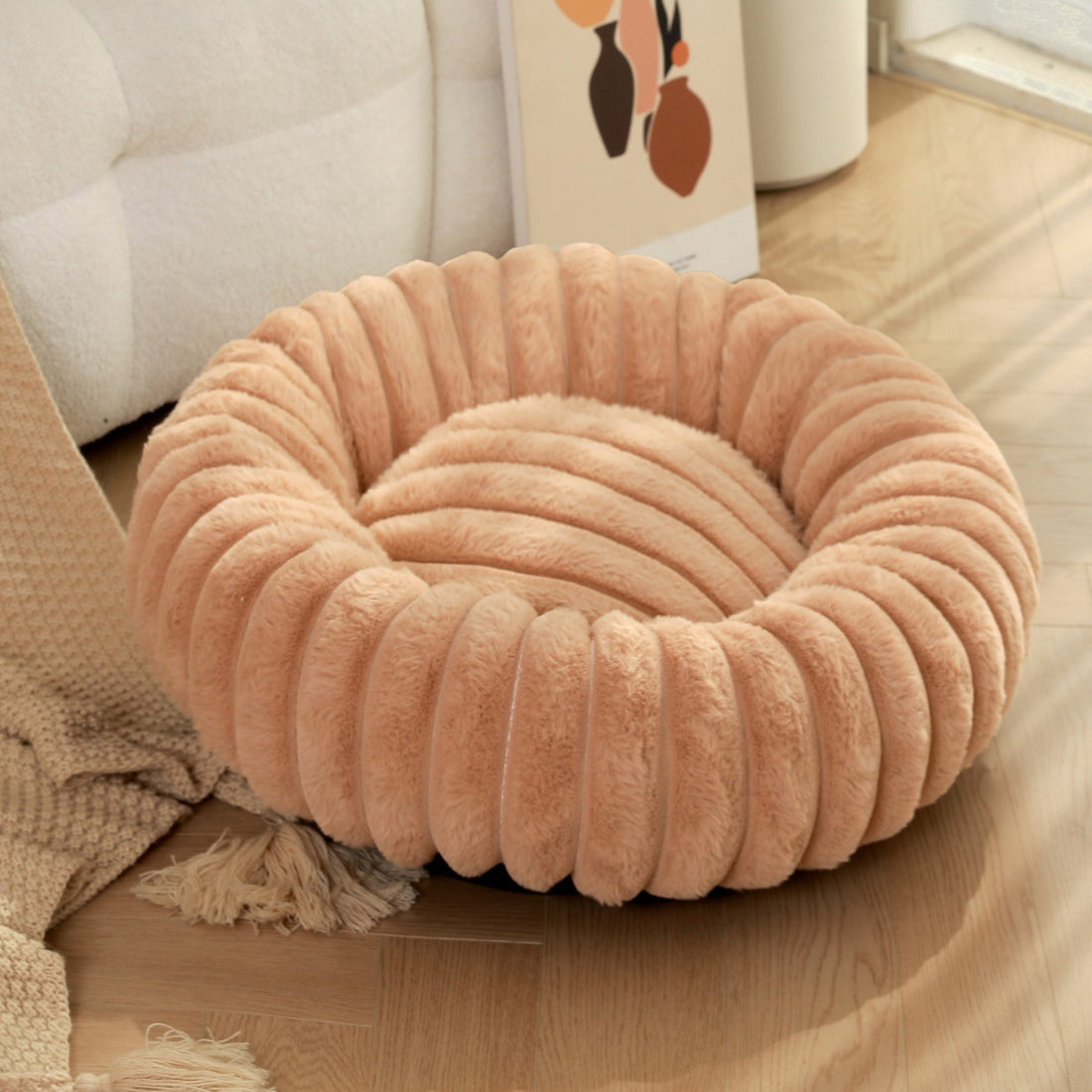 Straight Warm Winter Pet Bed