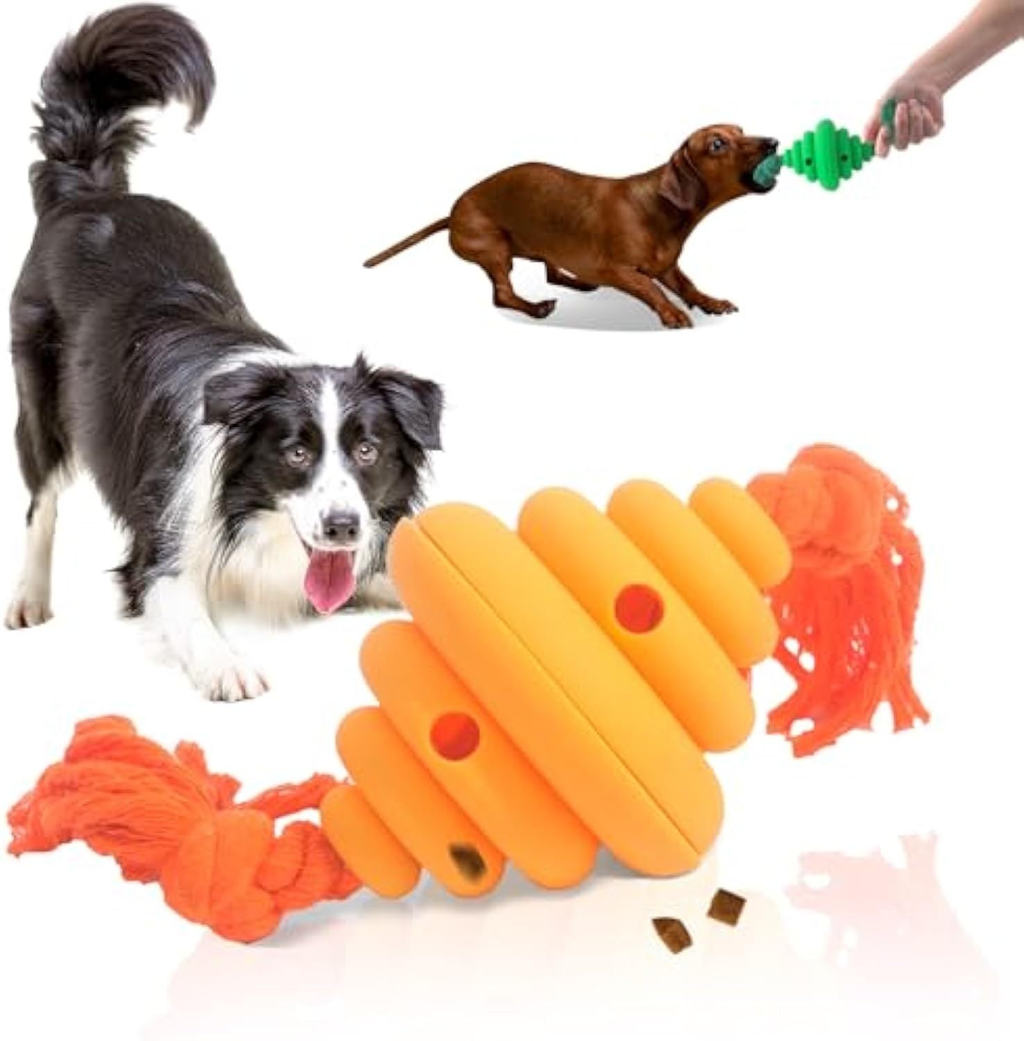 Dog Ball With Rope Toy For Large Dogs