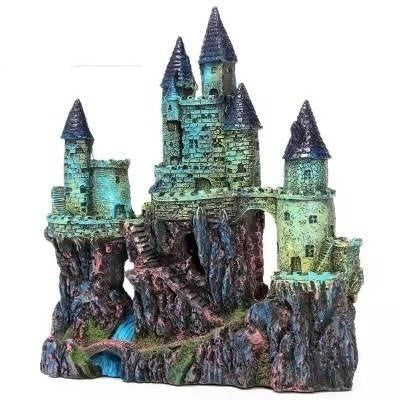 Fish resin aquarium water tank
