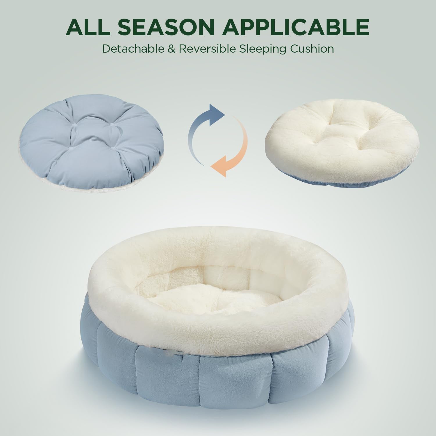 Donut Washable Pet Bed