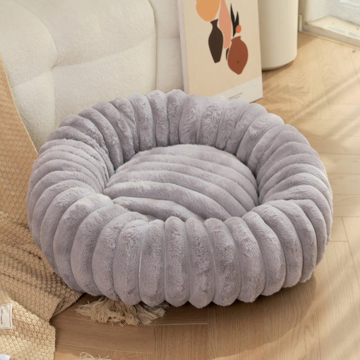 Straight Warm Winter Pet Bed