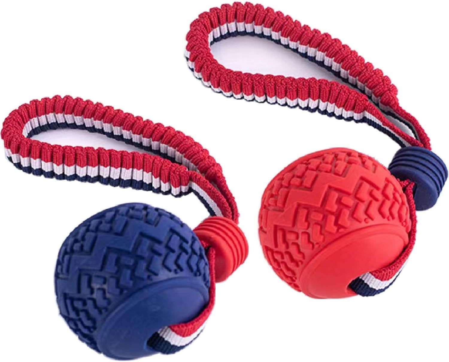 Durable Pet Ball and Rope Toy for Large Dogs