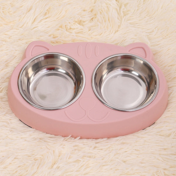 Cat Bowl – Stainless Steel Pet Feeding & Water Bowl