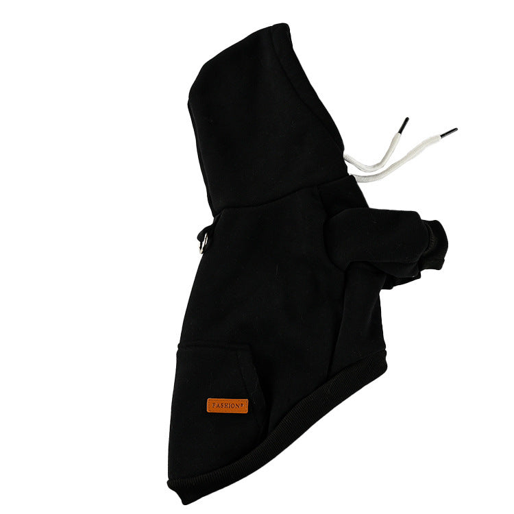 Pet Simple Hooded Sweater