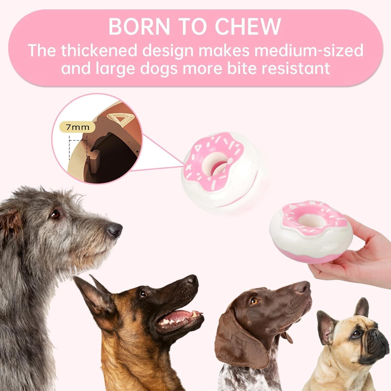 TPR Durable Chewy And Fun Soundmaking Dog Toy
