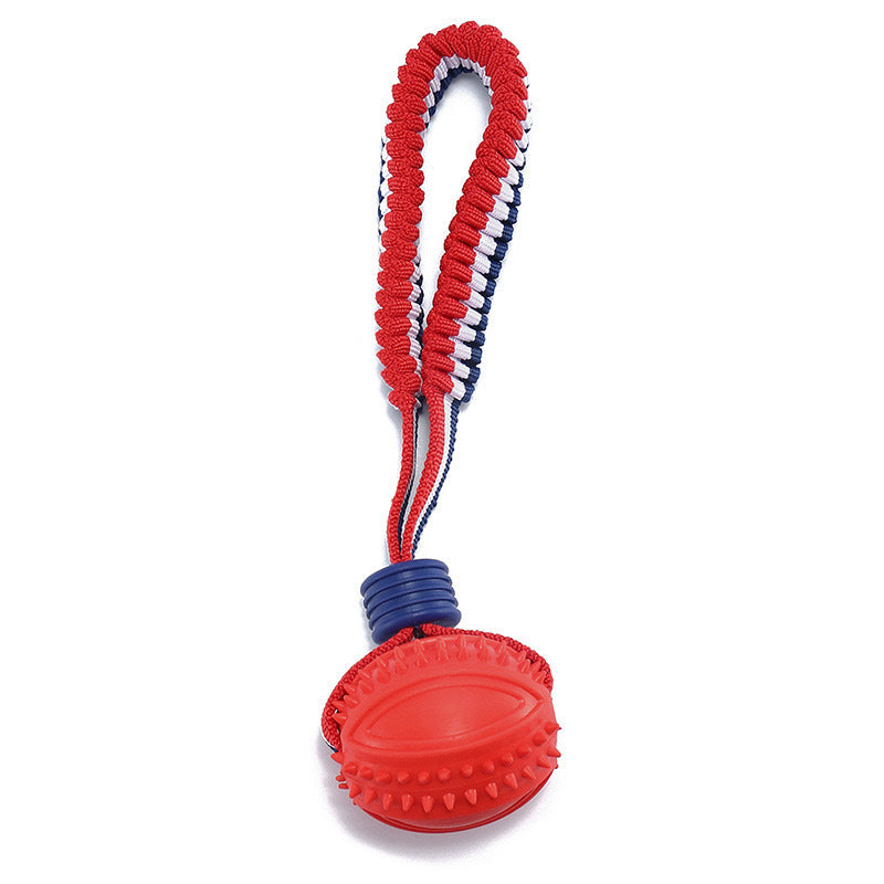 Durable Pet Ball and Rope Toy for Large Dogs