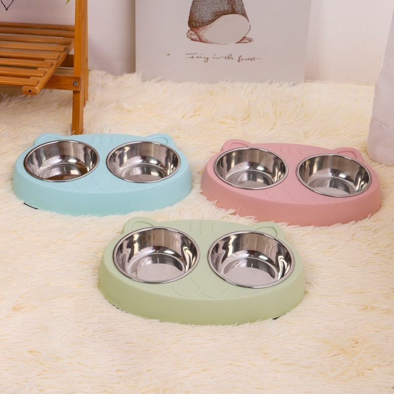 Cat Bowl – Stainless Steel Pet Feeding & Water Bowl