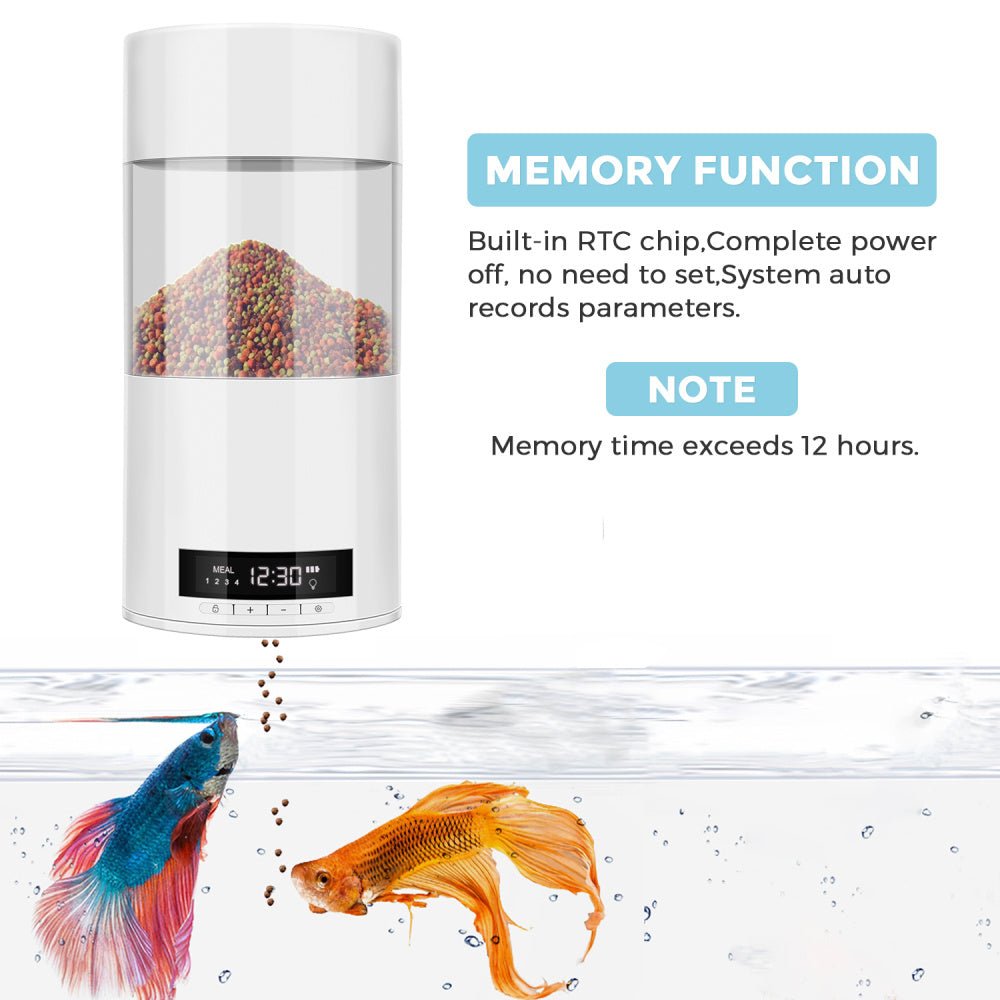 Aquarium fish tank automatic feeder - Drool Depot