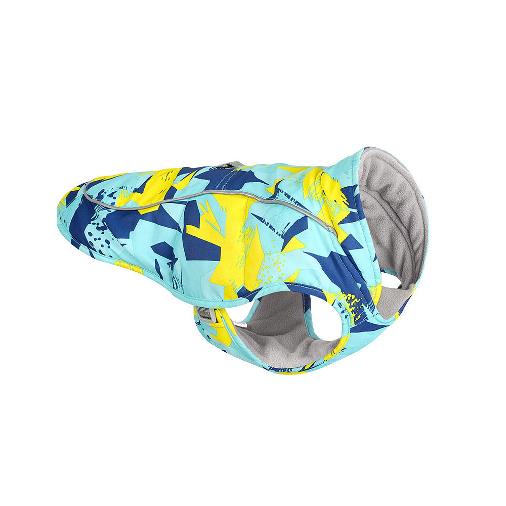 Pet Waterproof Reflective Cotton Clothes Jacket