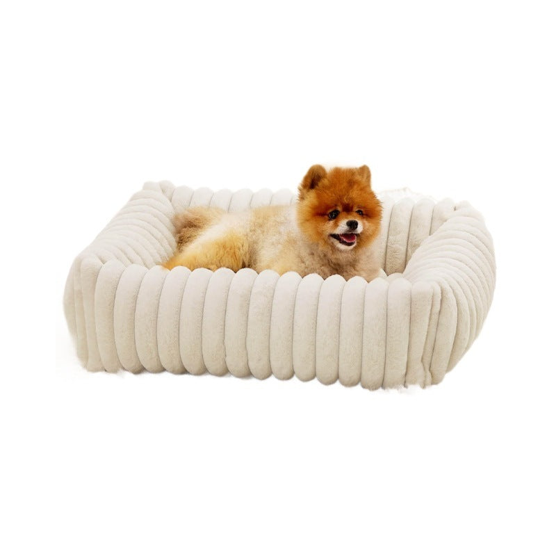 Pet All-season Warm Plush Pet Bed