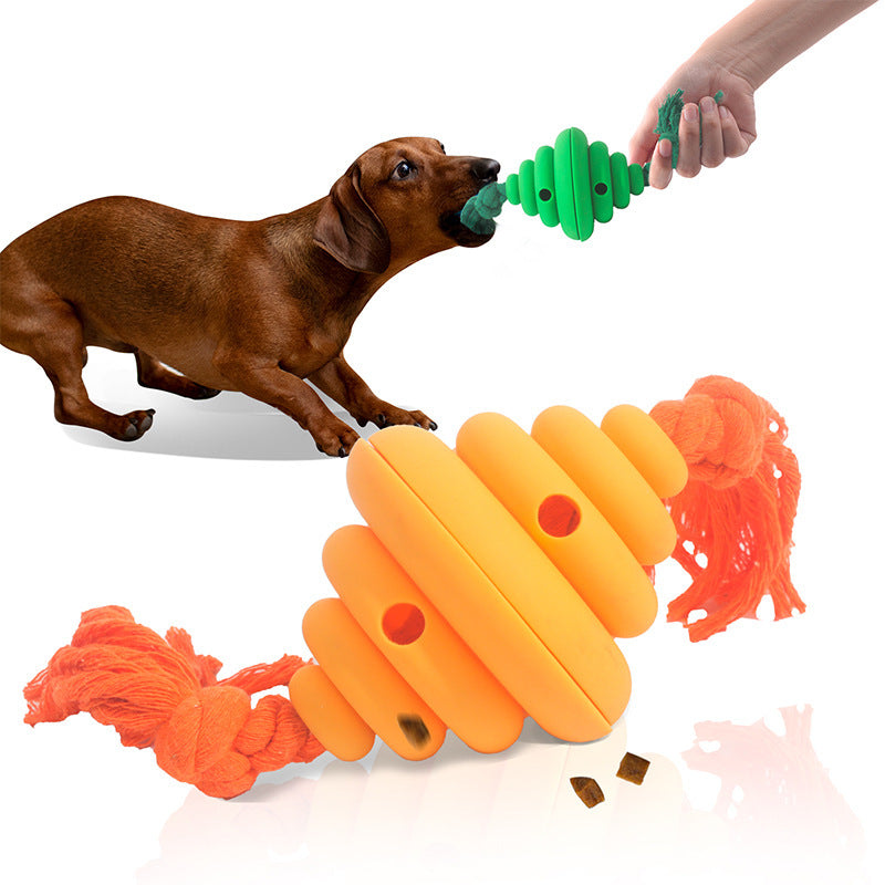 Dog Ball With Rope Toy For Large Dogs