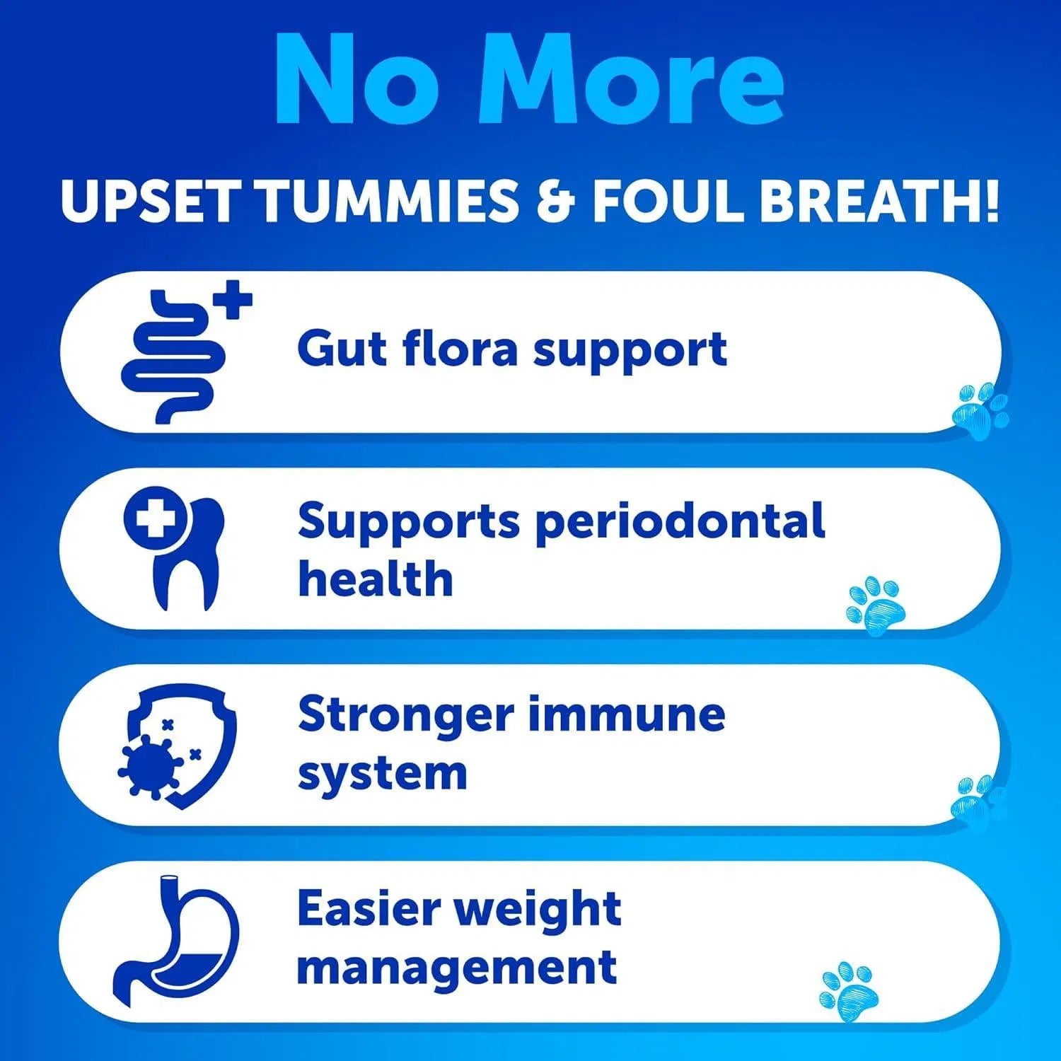 No Poo Chews For Dogs Puppy Coprophagia Stool Eating Deterrent Prevent Dog From Eating Poop Stop Eating Poop Treats With Probiotics & Enzymes Immune Digestive Gut Health Support Supplement