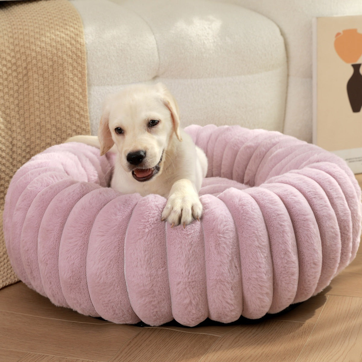 Straight Warm Winter Pet Bed