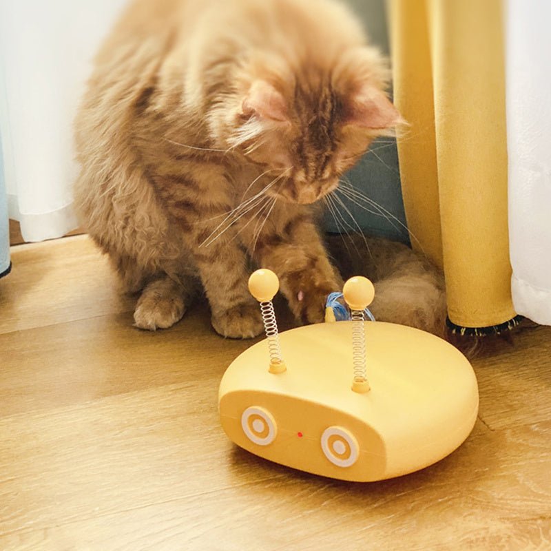 Electric Robot Laser Cat Toy - Drool Depot
