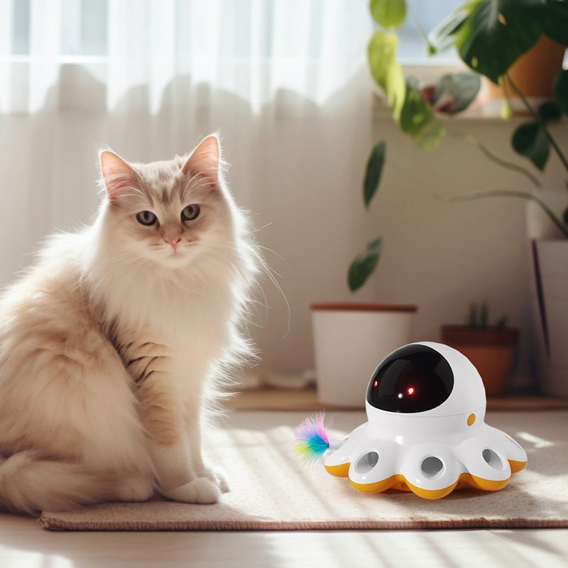Electric Shiny Automatic Funny Cat Toy - Drool Depot