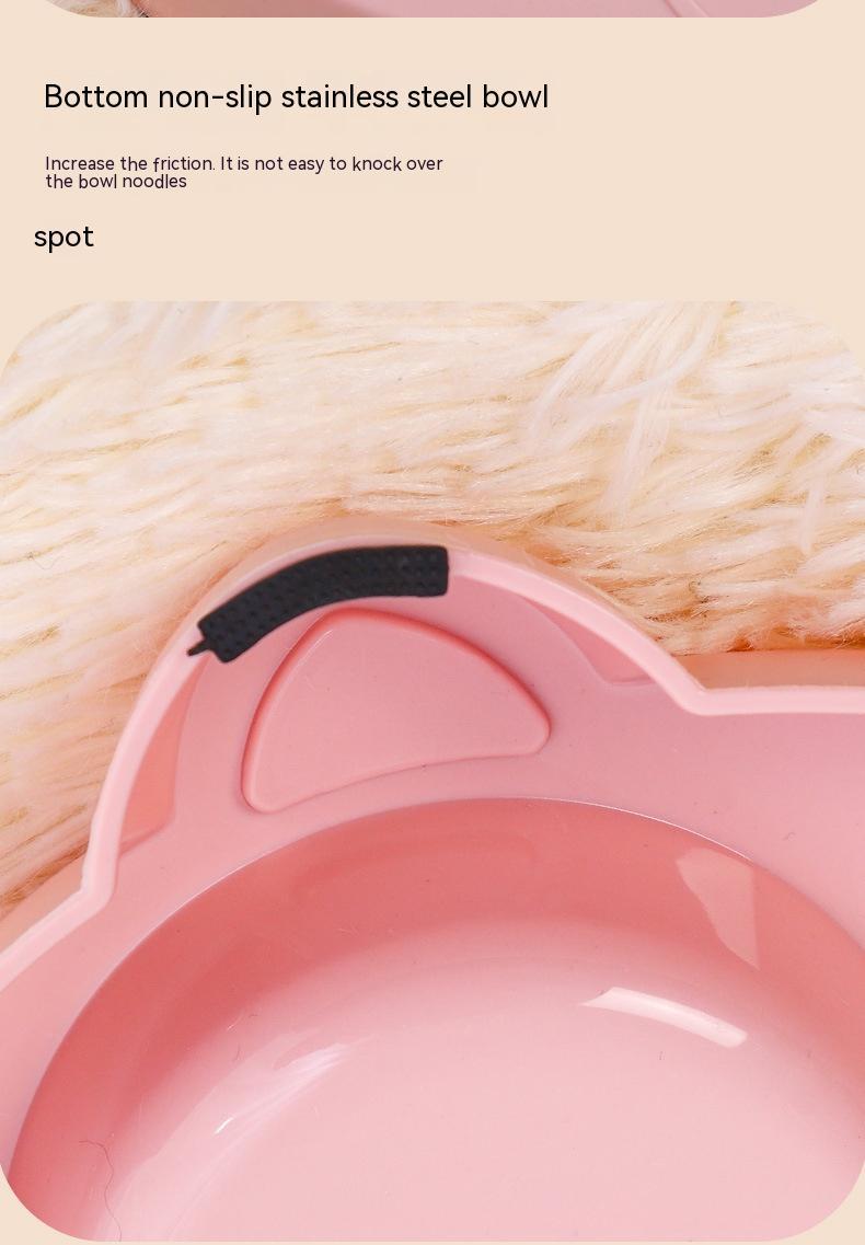 Pet Drinking Water Feeding Pet Rice Basin