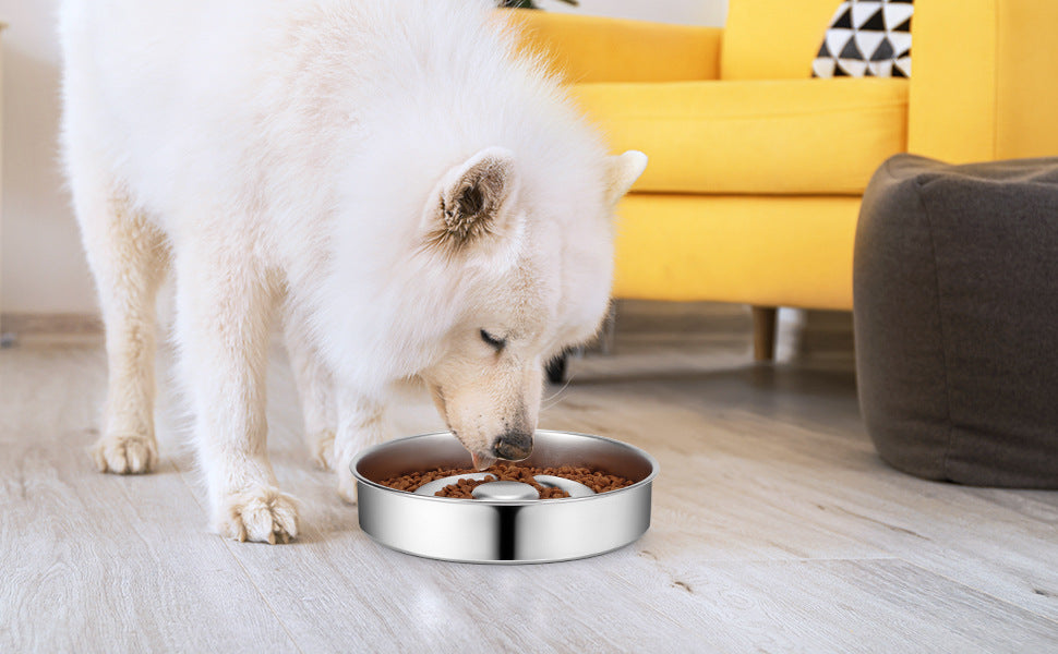 Pet Slow Feeding Bowl Neck Protector