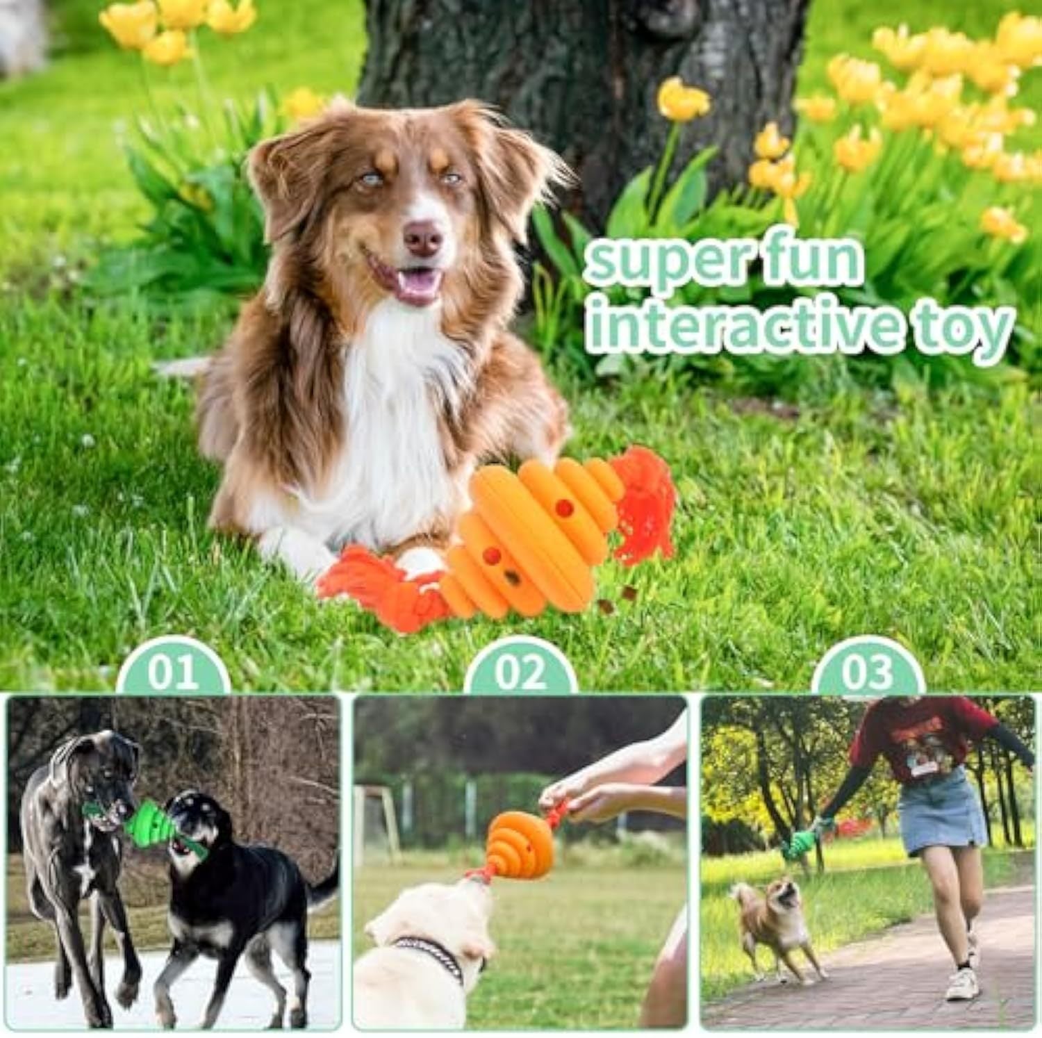Durable Rope Ball Toy for Large Dog Breeds - Drool Depot