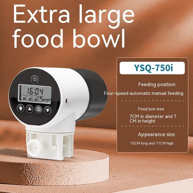 Feeder Fish Tank Intelligent Timing - Drool Depot