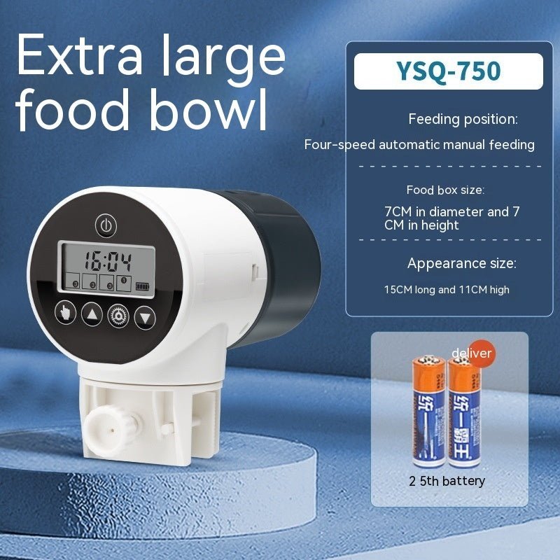 Feeder Fish Tank Intelligent Timing - Drool Depot