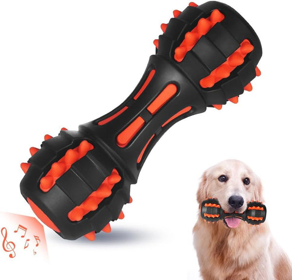 Large Dog Squeaky Toys For Aggressive Chewers - Drool Depot