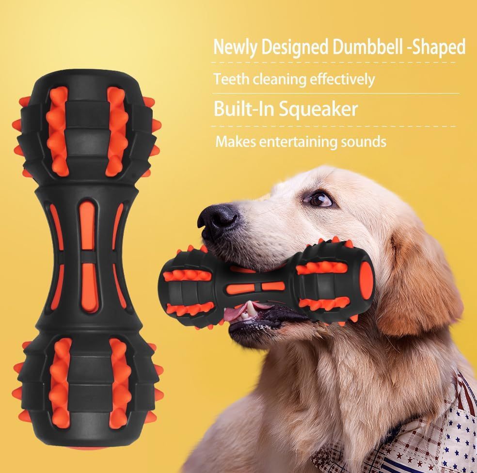 Large Dog Squeaky Toys For Aggressive Chewers - Drool Depot
