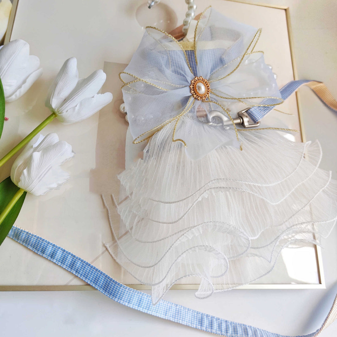 Layers Of Yarn Pet Leash - Drool Depot