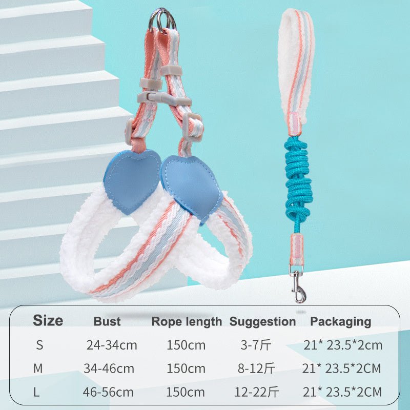 Summer Breathable Corgi Walking Dog Leash - Drool Depot